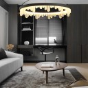 Loft Industry Modern - Black Ice Chandelier